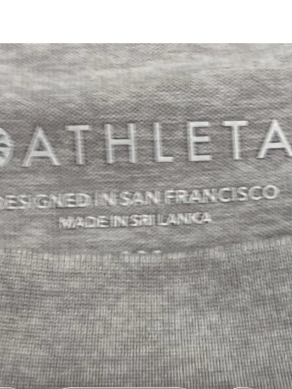 ATHLETA Uptempo Tank Active Top In Norwegian Gray NWT 1X